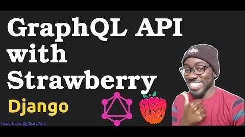 Django  GraphQL API with Strawberry