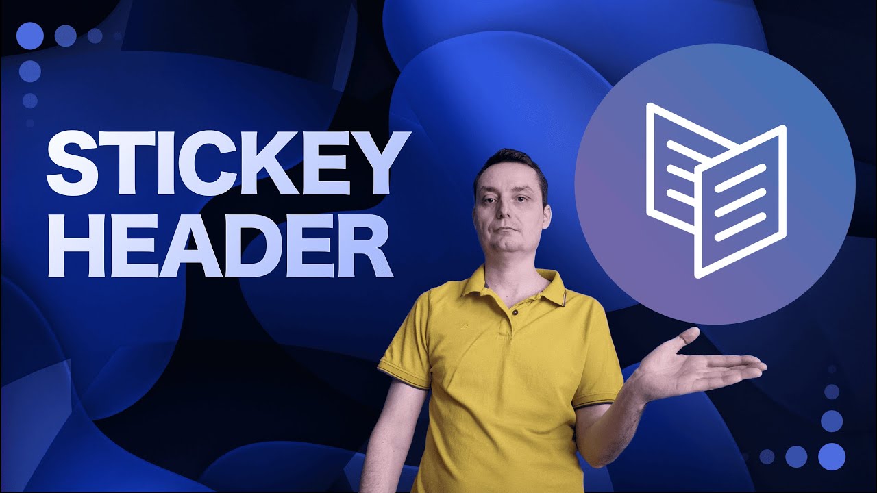 How To Add a Sticky Header to Carrd.co