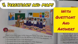 Famous 4. DIRECTIONS AND MAPS EXPLAINED WITH QUESTIONS AND ANSWERS - CLASS 3 EVS CHAPTER 4 - SSC Profile