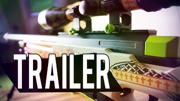 AWP Dragon Lore in in Real Life Trailer