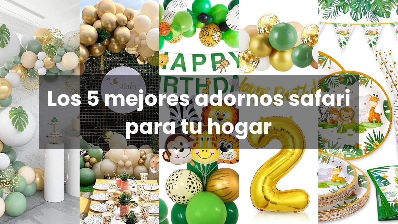 Adornos safari: Los 5 mejores adornos safari para tu hogar