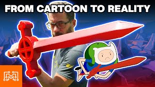 Make a Prop Sword From Cheap Foam Panels | Adventure Time Sword