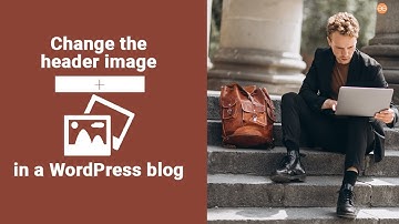 How to change the header image in a WordPress blog