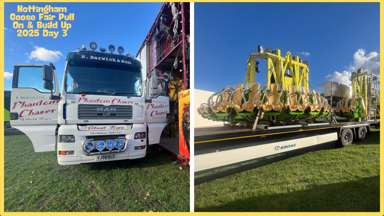 Day 3 at Nottingham Goose Fair - All Systems Go! Pull On & Build Up 