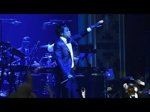 Jay Z   Nipsey Hussle Tribute  Black Empowerment Freestyle  Webster Hall re opening