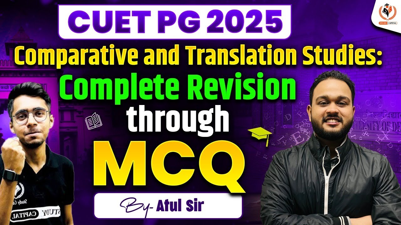 CUET PG 2025 MA English | MCQ's + Revision | 1 Hr. Session | 500+ Guess ...