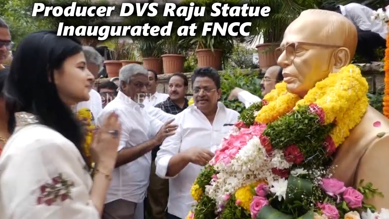 DVS Raju Statue Inaugurated at FNCC: A Tribute to the Legendary ...