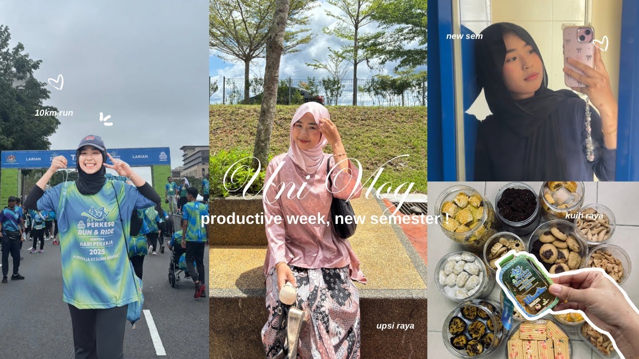 uni vlog | upsi , new semester begin !