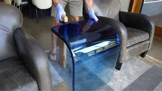 Bending Epoxy Into Furniture With the Sun