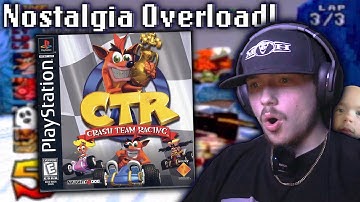 I Beat Crash Team Racing on PS1 in One Sitting! (Nostalgia Overload!🥲)