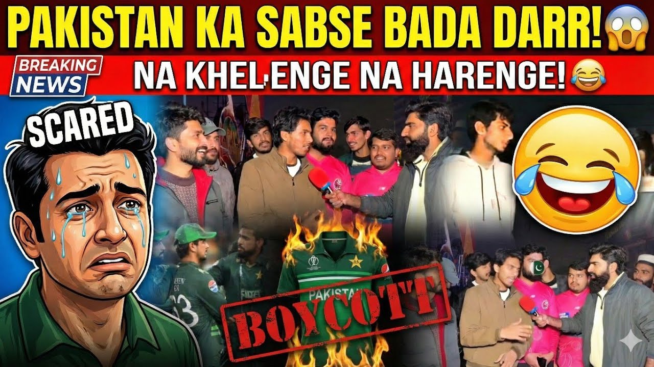 Pakistan Rrrrr Rrrr Pakistan Team Ka Darr! 😂 India Se Nahi Khelenge To Harenge Kaise ...