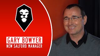 🗣 GARY BOWYER | First interview as Salford City Manager