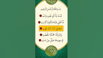 محمد الفقية سورة المسد 