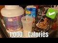 1000+ CALORIE WEIGHT GAIN Meal | Girl Gainz Protein Powder
