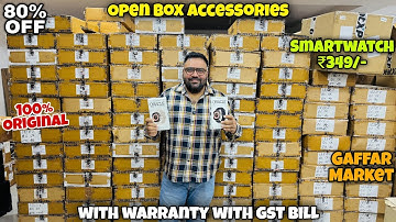 Open Box Accessories| With Warranty With Gst Bill| 80% Off | 100% Original| Dl84vlogs 