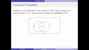 Data Science 1 - Probability 7 - Conditional Probability