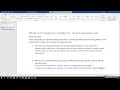 CIS41A Unit 8 Lecture and Lab: Tools and Analysis