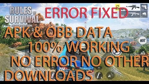 Download Rules of Survival Apk+Obb data Error fixed 100% working