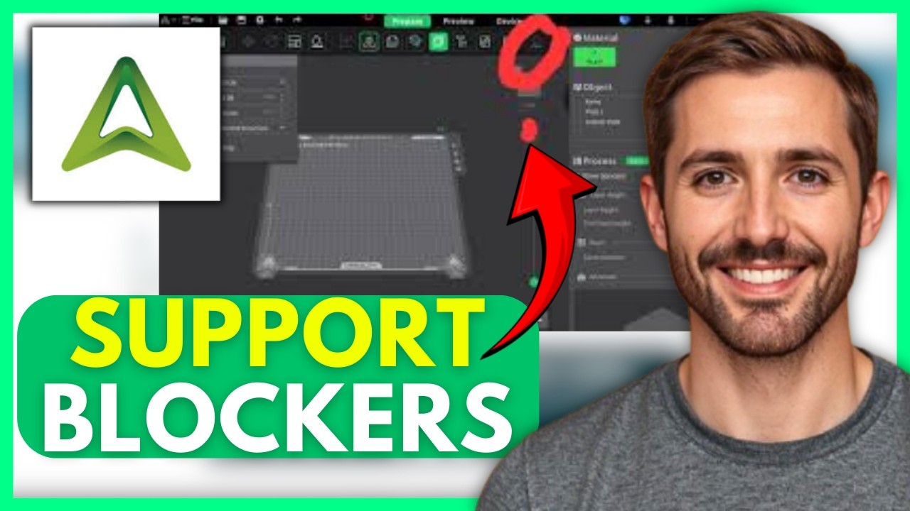 How to ADD Support Blockers in Creality Slicer (EASY) 2026 - YouTube