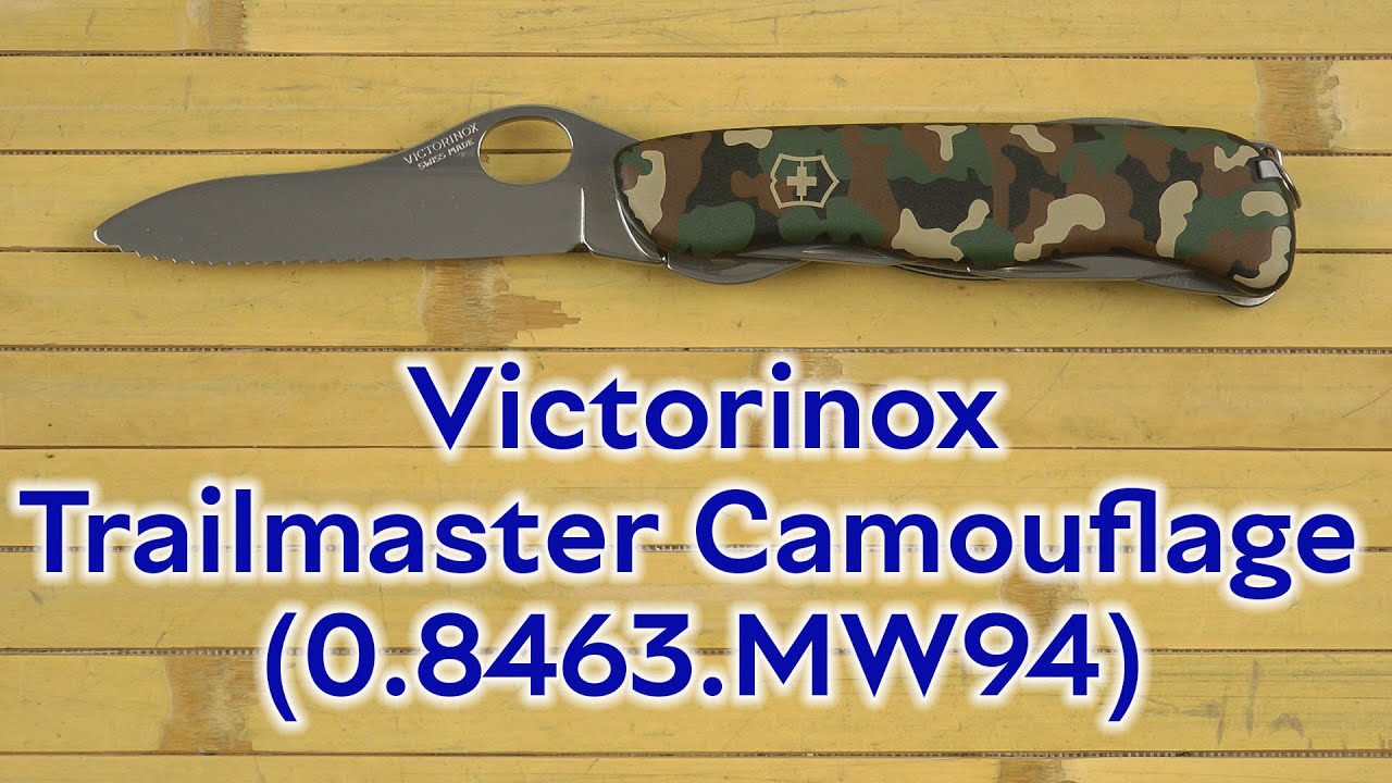 Navaja Militar Camuflaje Trailmaster Victorinox 0.8463.MW94