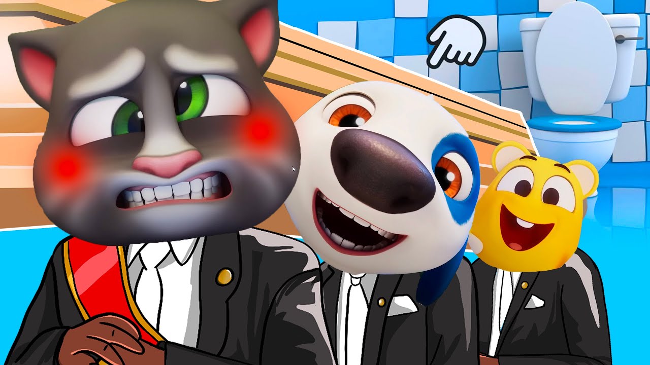 Talking Tom Total Toilet Drama | Coffin Dance Song (COVER)