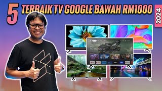5 Terbaik: TV Android dan Google TV murah bawah RM1,000 di Malaysia (2024)