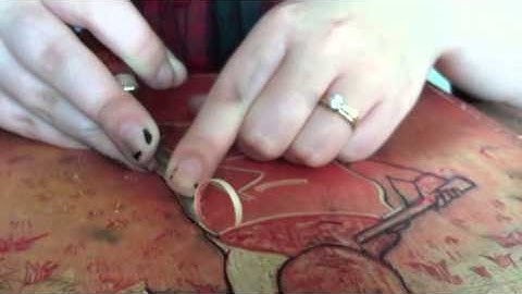 The Making of a Reduction Woodcut Print - Lumberjane