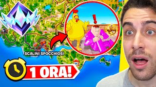 Atterro per 1 ORA da BOSS Peter TRAVESTITO da POLLO dei GRIFFIN in RANKED! Capitolo 5 Fortnite ITA!