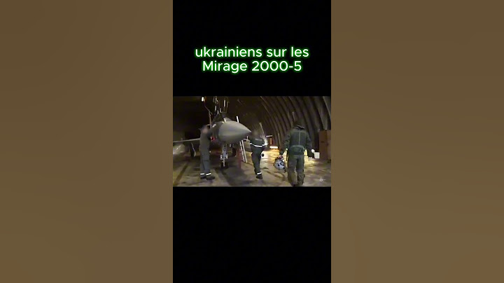 Les pilotes ukrainiens formés sur les Mirage 2000-5 français