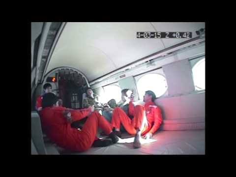【ASTRAX】月の重力 無重力チャレンジャーZERO 20140315 無重力体験 Gravity 7