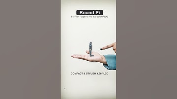 RoundyPi - A Round LCD Display based on RP2040