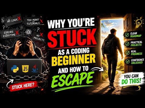 Why You're STUCK as a CODING Beginner and How to ESCAPE