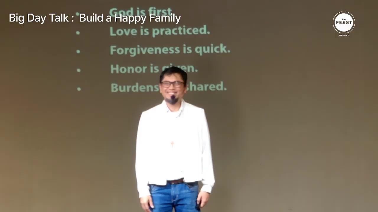 Big Day Talk : Build A Happy Family — Transcript