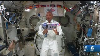 Celebrity NASA astronaut Victor Glover answers questions from space Profile