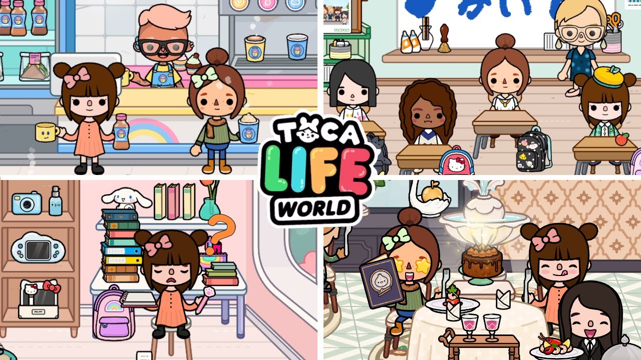 学校がある日の放課後の過ごしかた トッカライフ | Toca Life World