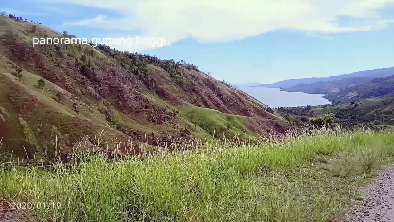 Panorama gunung tinggi - YouTube