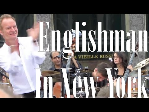 Sting - Englishman In New York - Live [On-Screen Lyrics]