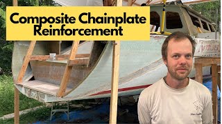Sailboat Refit: Glueing Ears & Reinforcing Chainplates [E38]