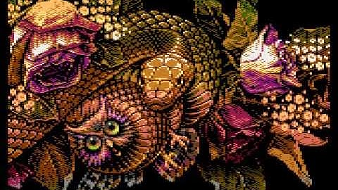 prozac dream demo by lamers  for Atari 8-bit