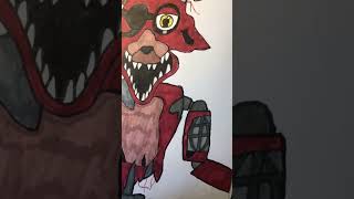 Withered foxy #fnaf #art