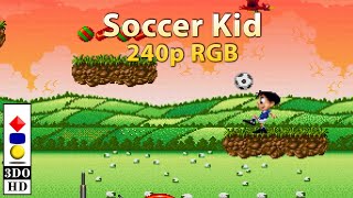 3DO Soccer Kid Intro and Levels 1-3 in 240p RGB