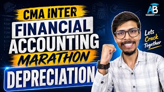 DEPRECIATION - PRACTICE MARATHON - CMA INTER - FINANCIAL ACCOUNTING