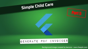 [Flutter] - Generate PDF invoices
