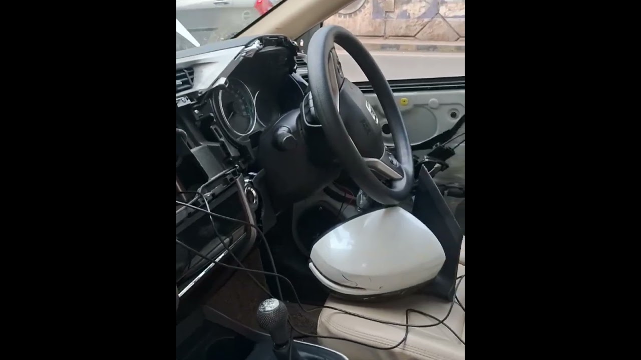 Car accessories shop in Patna/ Honda city OE system replaced with Blaupunkt Android with 360°cemera