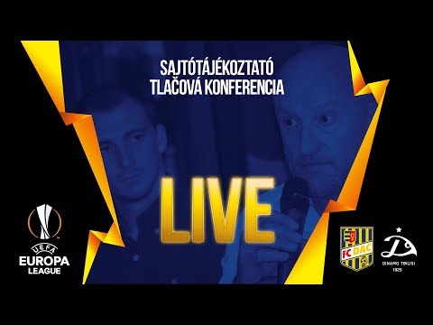 myjava journal Pre-match press conference / DAC-Dinamo Tbilisi