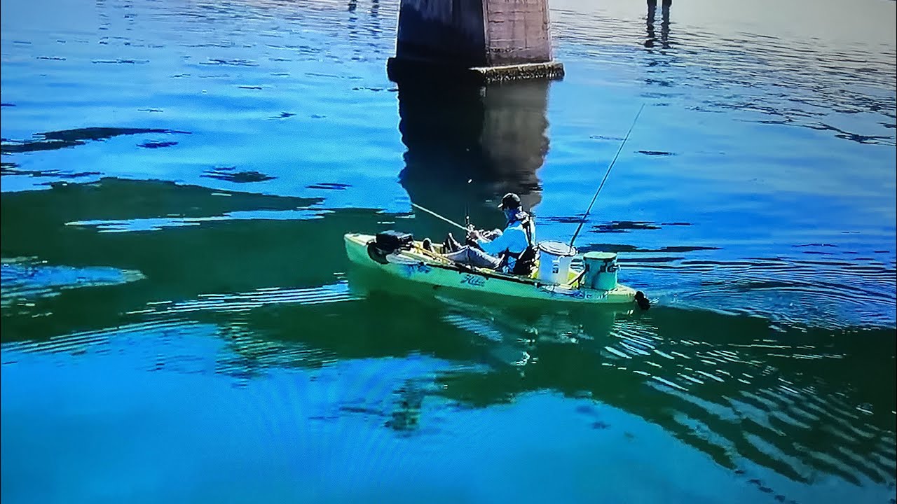 Kayak bass fishing Florida 