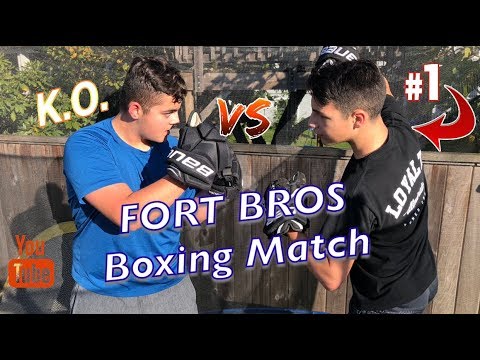 Fraternal Boxing Fort Bros Boxing Match - YouTube