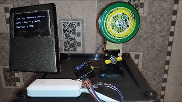 Электронный счетчик намотки лески на Arduino / Electronic counter winding lines on Arduino