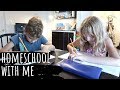 HOMESCHOOL WITH ME || DITL || MOM OF 4
