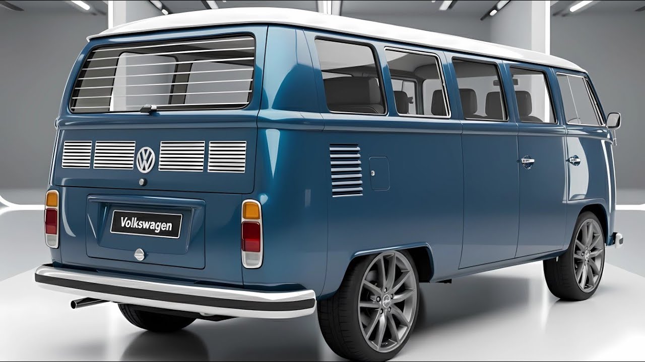 Esta é a Volkswagen Kombi 2026 e ela muda TUDO